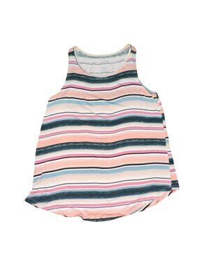 Maurices 24/7 Womens Multicolor Striped Sleeveless Shirt-L-GUC